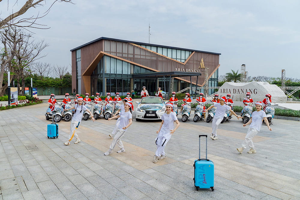 Á hậu Trương Thị May quan tâm tổ hợp nghỉ dưỡng Vogue Integrated Resort tại Đà Nẵng